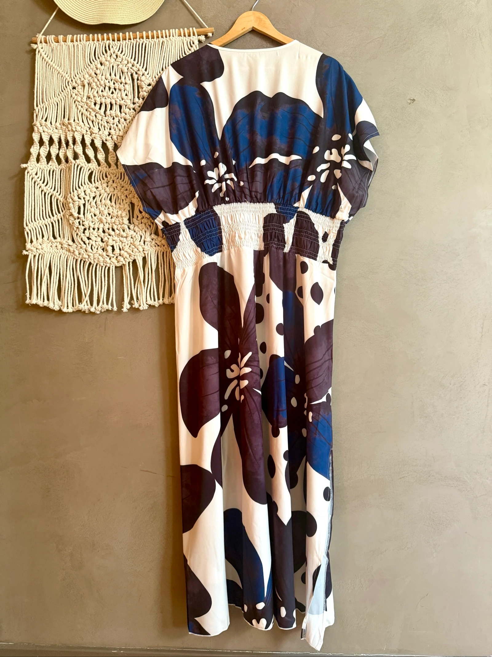 Robe taille 52 casual chic marine et noir – photo 5